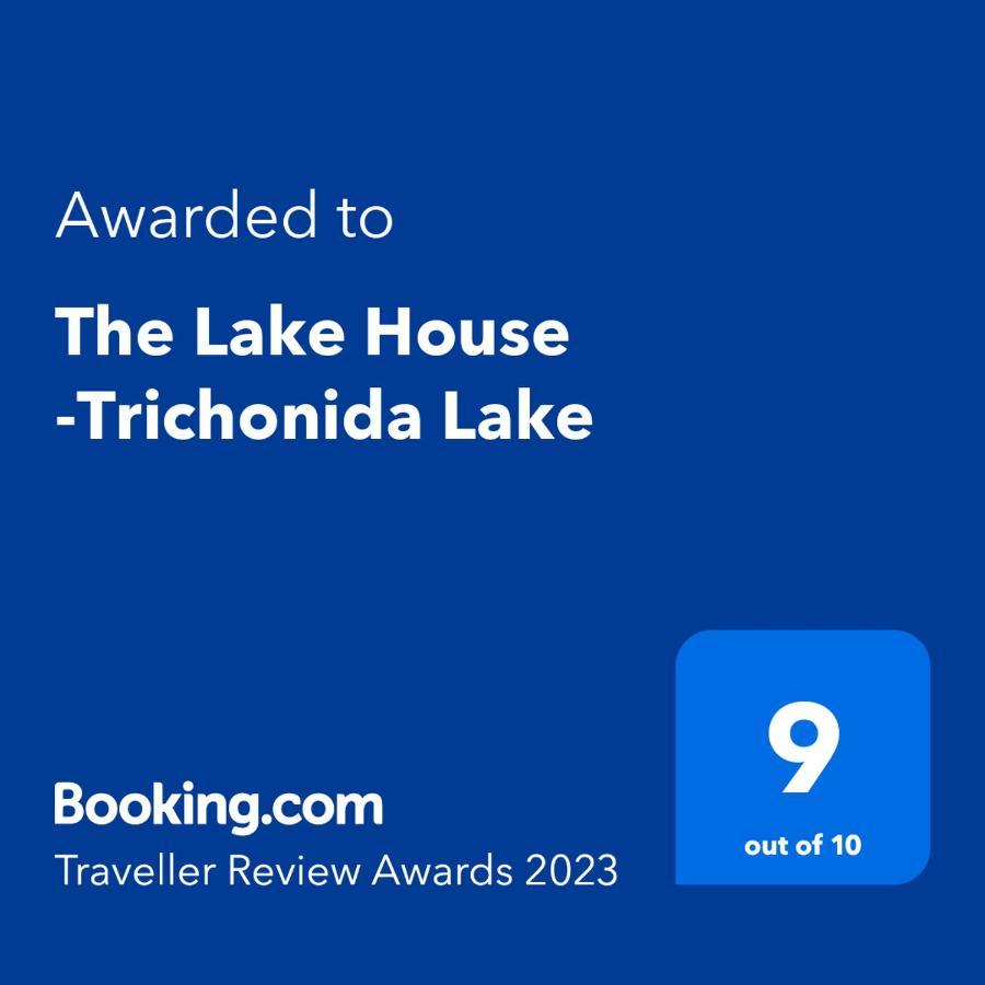 The Lake House" -Trichonida Lake Marathias  Ngoại thất bức ảnh